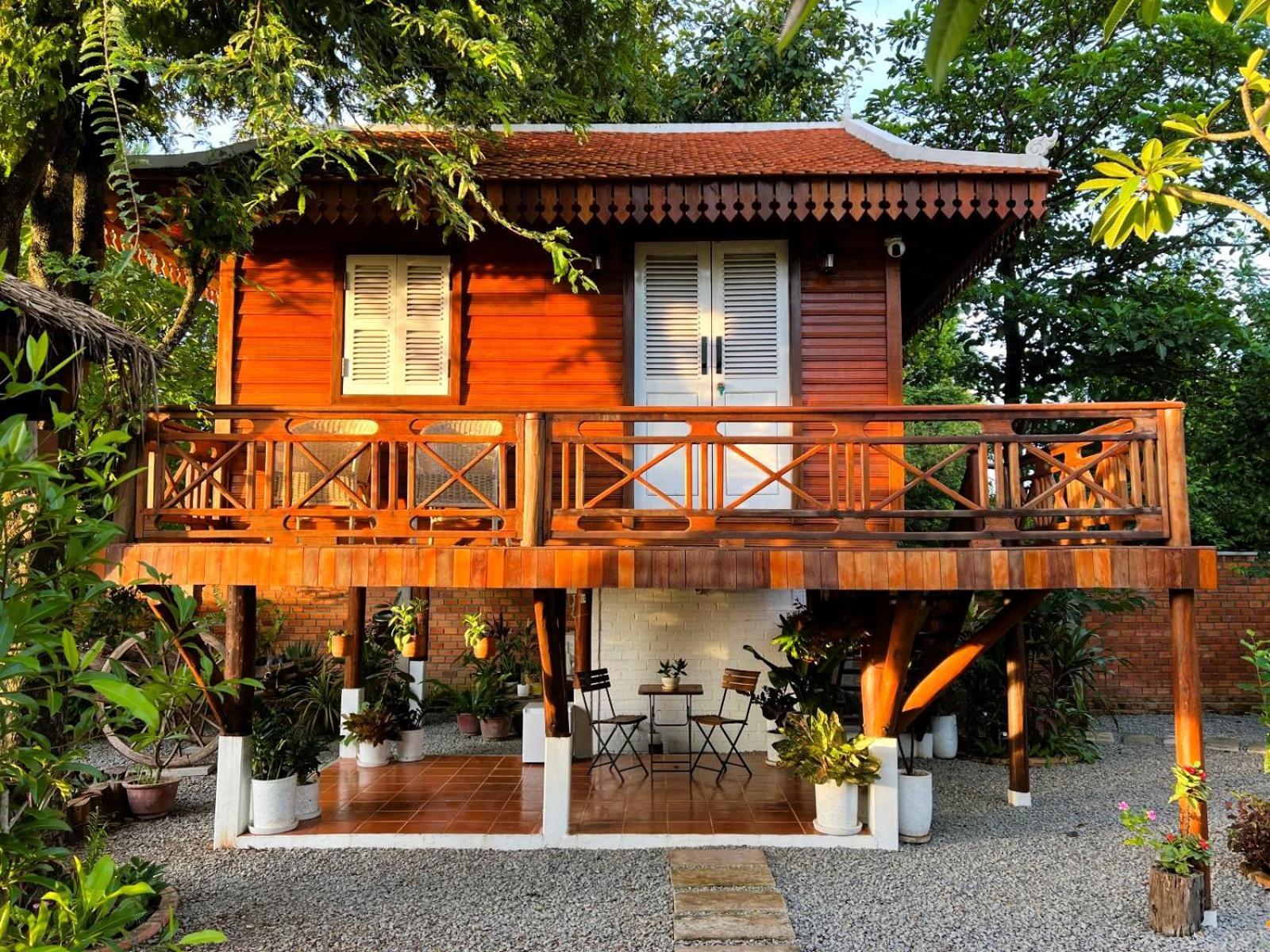 The Little Vegan Homestay Phumi Banteay Srei Exteriér fotografie